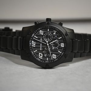 Matte Black Michael Kors Watch